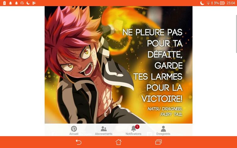 Citation Fairy Tail De Natsuuu Fandom