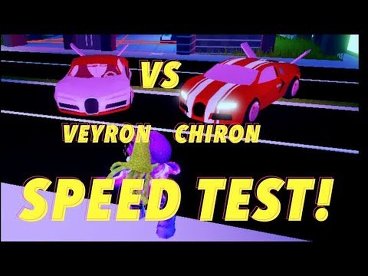 The Chiron Is Faster Than The Veyron Fandom - roblox jailbreak bugatti veyron