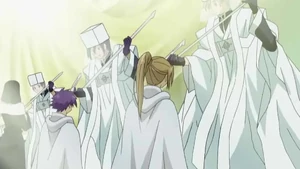 The Baptism in the anime