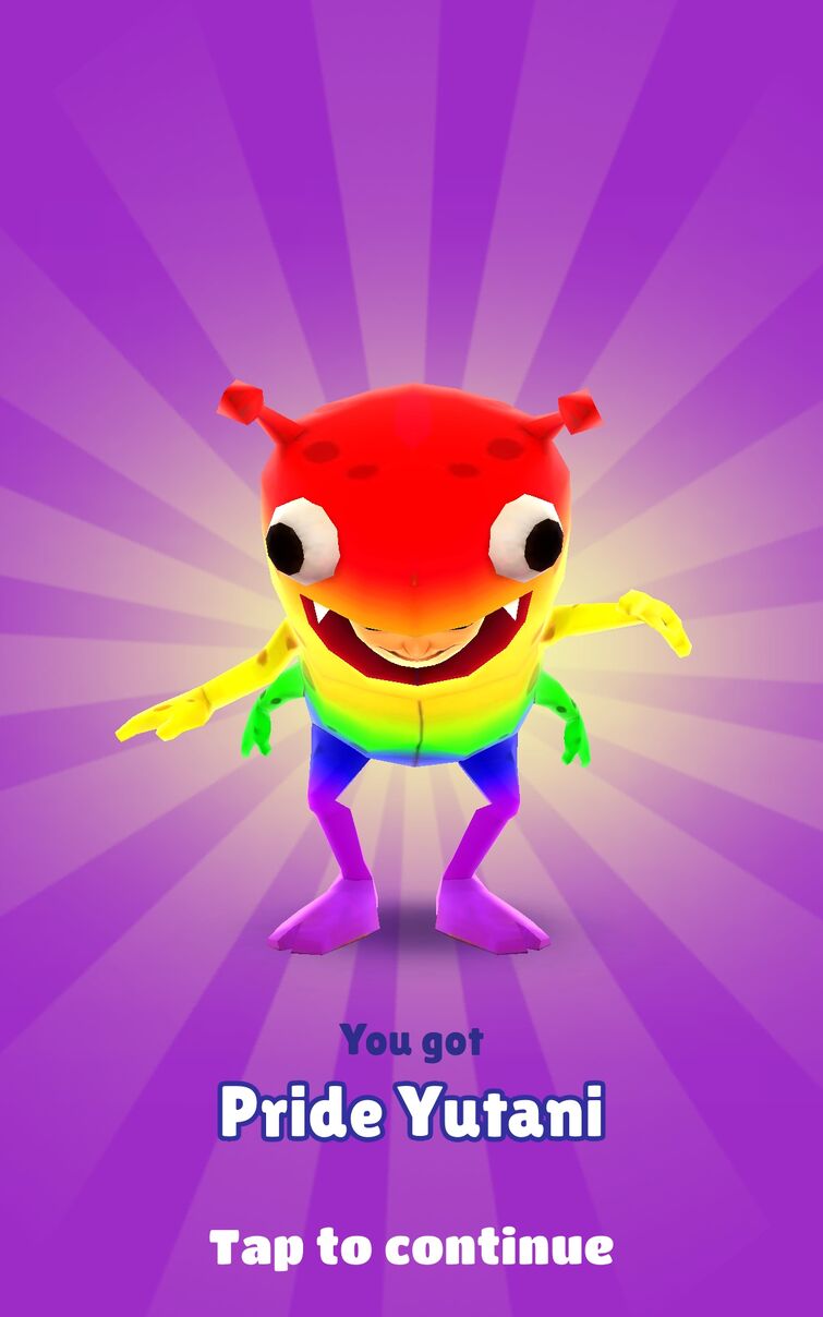 Just unblocked this amazing Yutani's skin.Simple fabulous,isn't? : r/ subwaysurfers