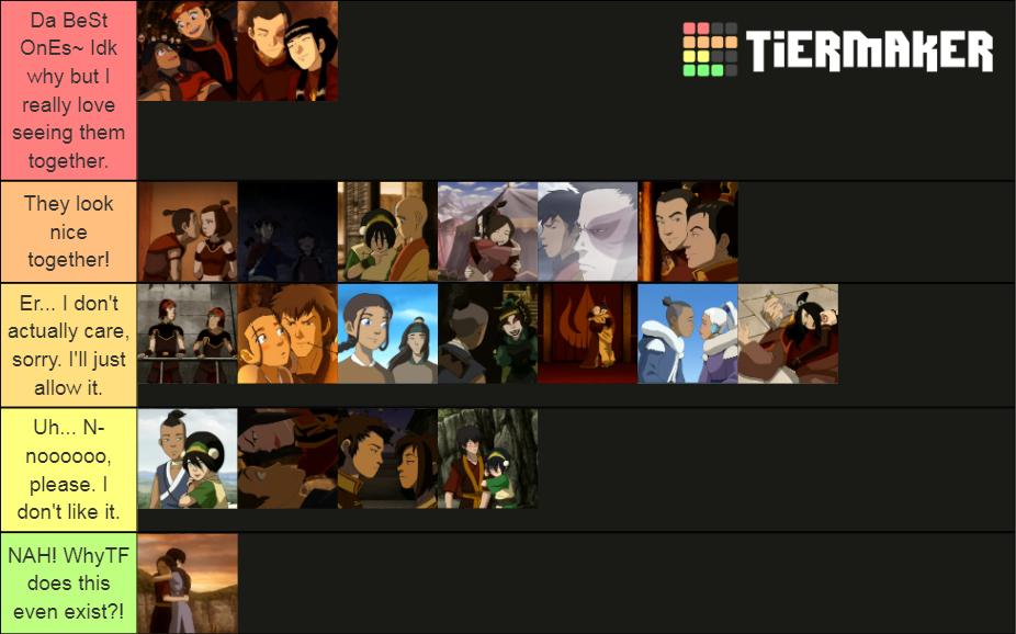 Create a Netflix Original Animation Tier List - TierMaker