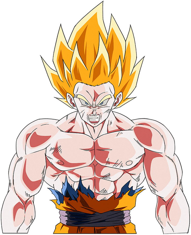 I m calling right now were getting a ssj goku spirit bomb absorbed