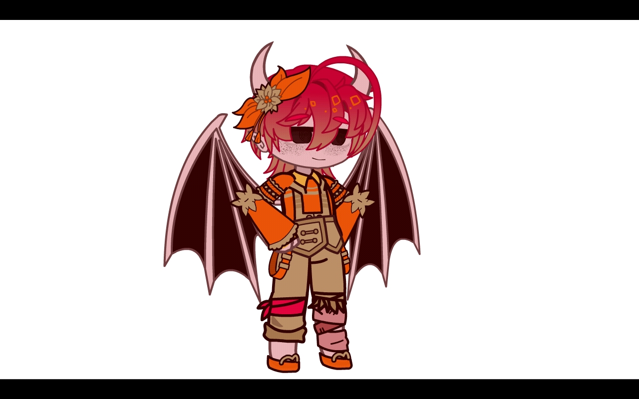 Cool demon gacha boy by Dragongirlcamo on DeviantArt