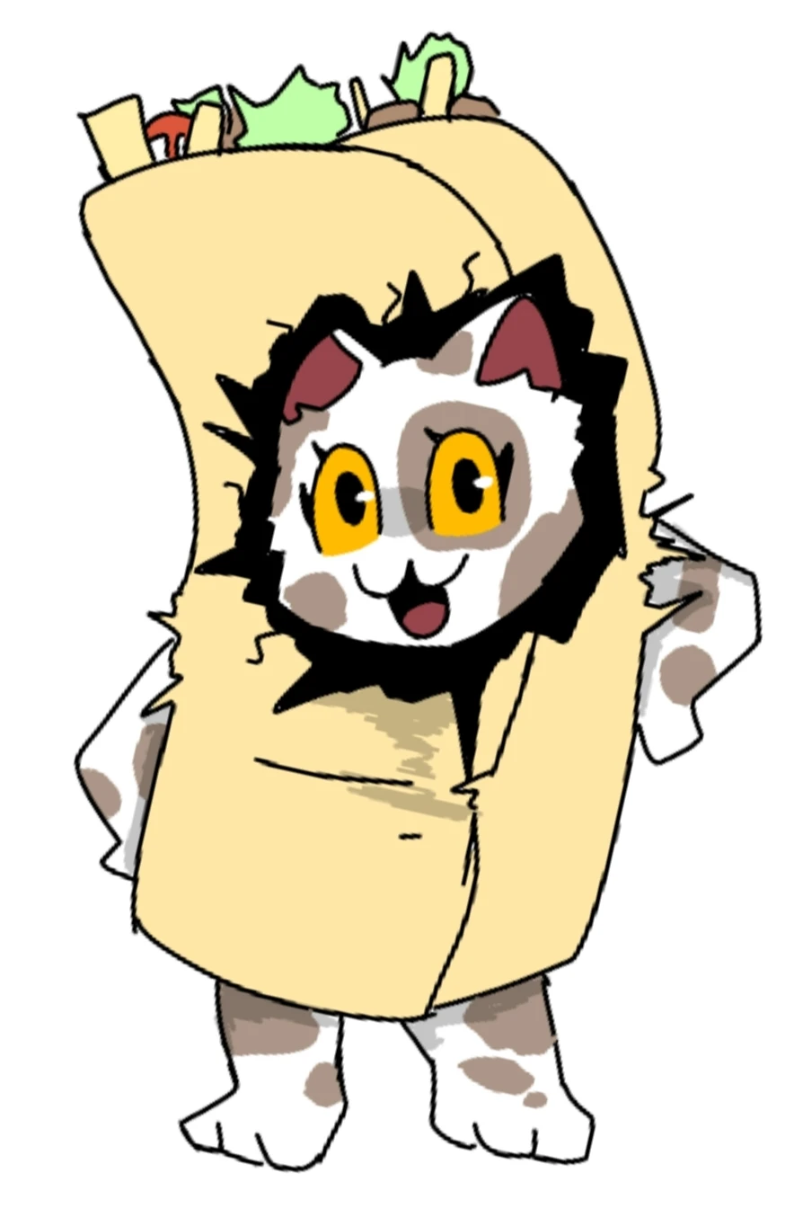 Burrito cat >D Fandom