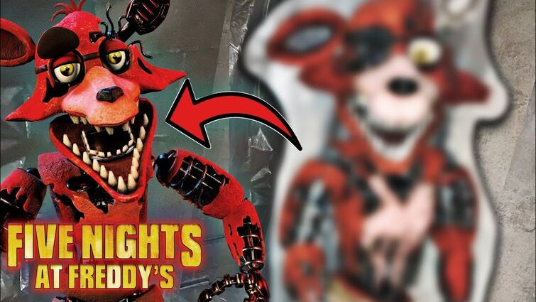Withered Foxy LEAKED! FNaF 2 Movie Animatronic Leak!
