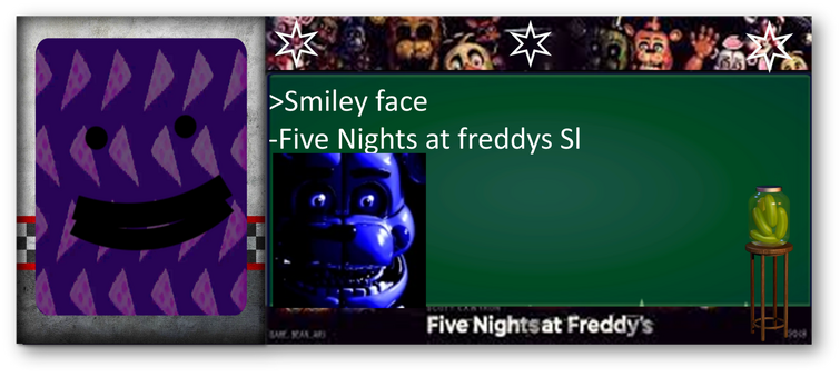 Five Nights at Freddy's - FNAF 3 - Phantom Freddy Postcard for