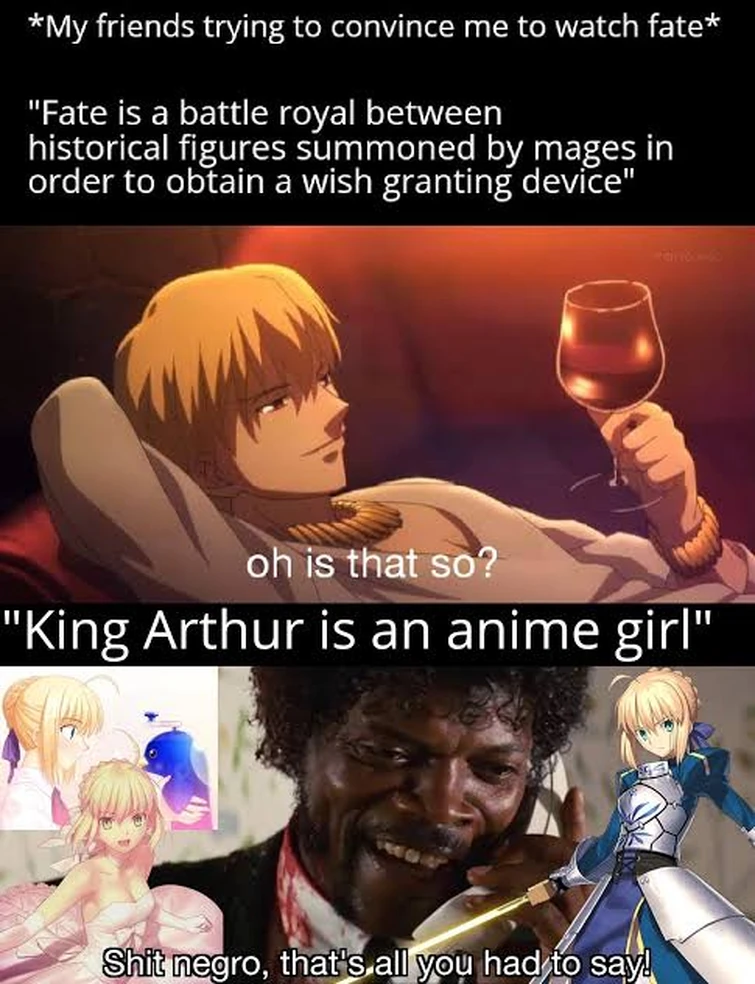 A bucket full of fate memes | Fandom