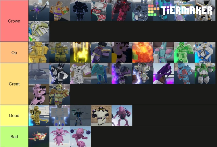 How good stands are paired with pluck Fandom