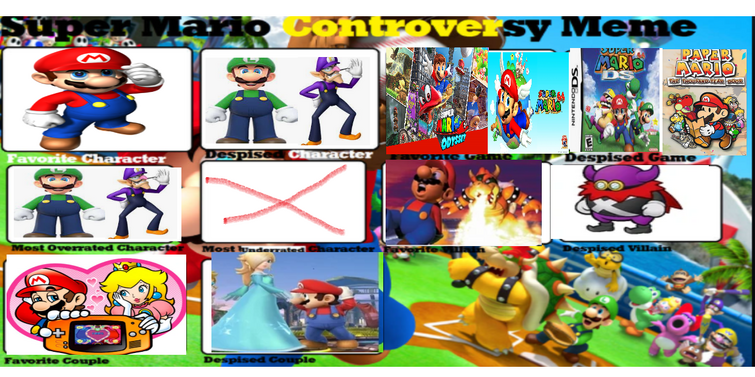 Updated Mario controversy meme | Fandom
