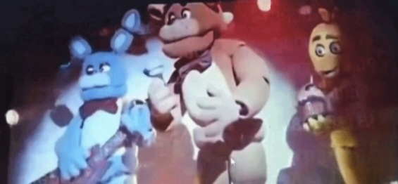 Five Nights at Freddy's Movie Leak  Freddy Fazbear Spotted! — SLUURP