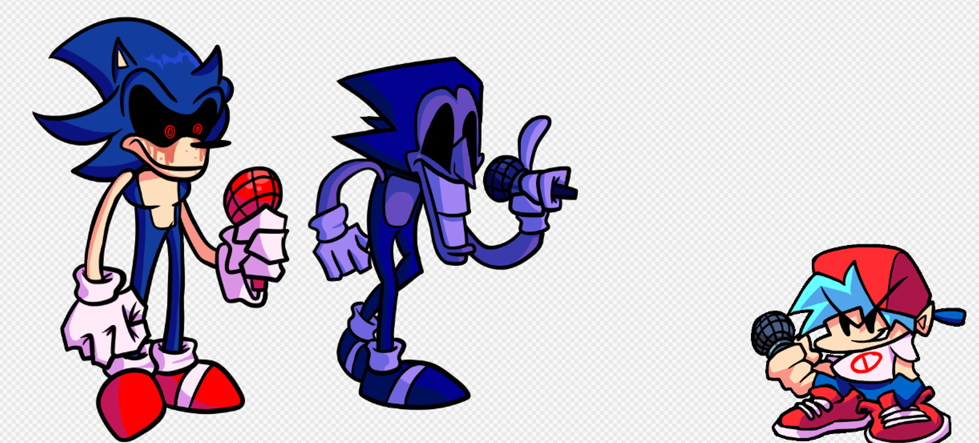 Ight Who tf is this version of sonic.exe in the update? :  r/FridayNightFunkin