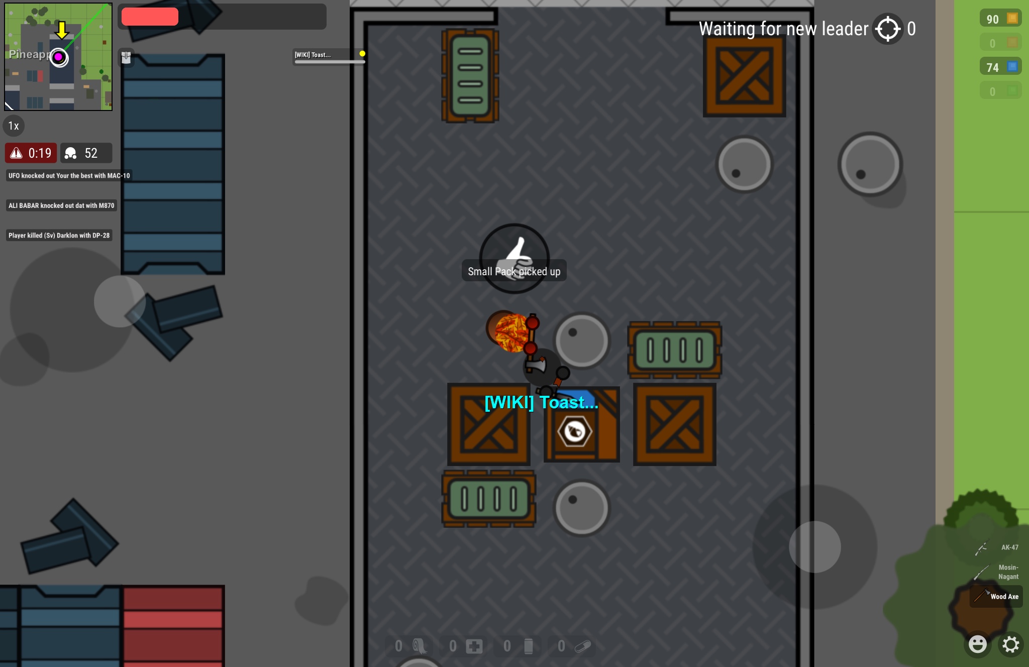 Knocked Out, Surviv.io Wiki