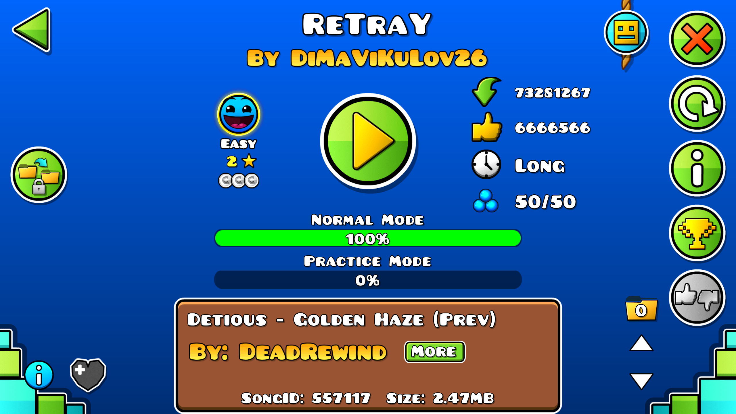 Фан дроп. Retray Geometry Dash. Retray GD.