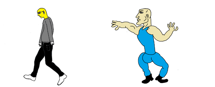 Virgin The Test Vs Chad 1st Prize