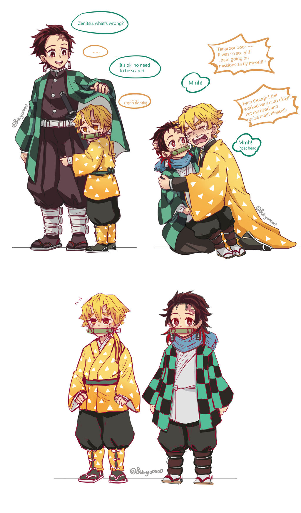 Baby Zenitsu And Baby Tanjirou Fandom