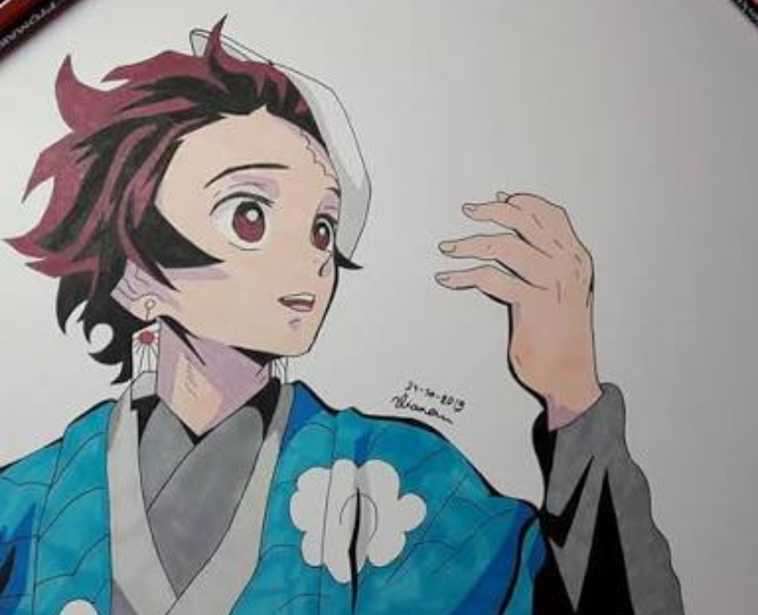 My drawing of tanjiro | Fandom