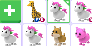 Trading Also Trading A Ride Giraffe Now Fandom - roblox adopt me fly ride neon unicorn