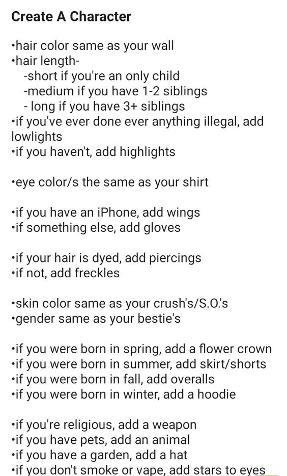 Writing Character Guides #2 | Fandom