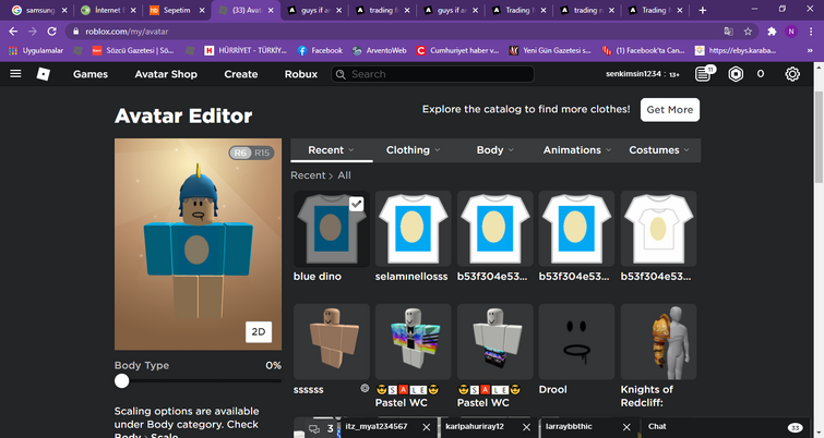 Guys If Anyone Makes Blue Dino Avatar Can Buy My Free T Shirt I Am Not Bot And Its Real Roblox Fandom - free dino hat roblox