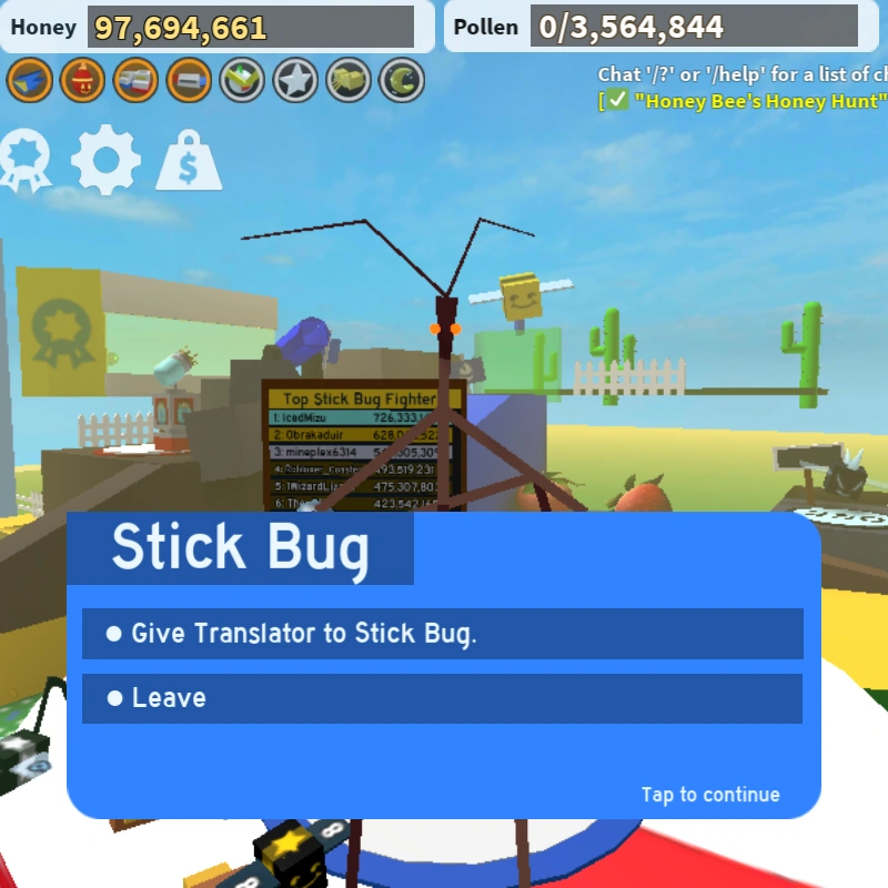 Translator Roblox Bee Swarm Simulator