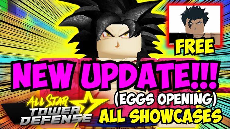 NEW ASTD UPDATE & SHOWCASES LIVE STREAM!All Star Tower Defense