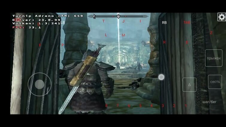 Skyrim LE на андроид.