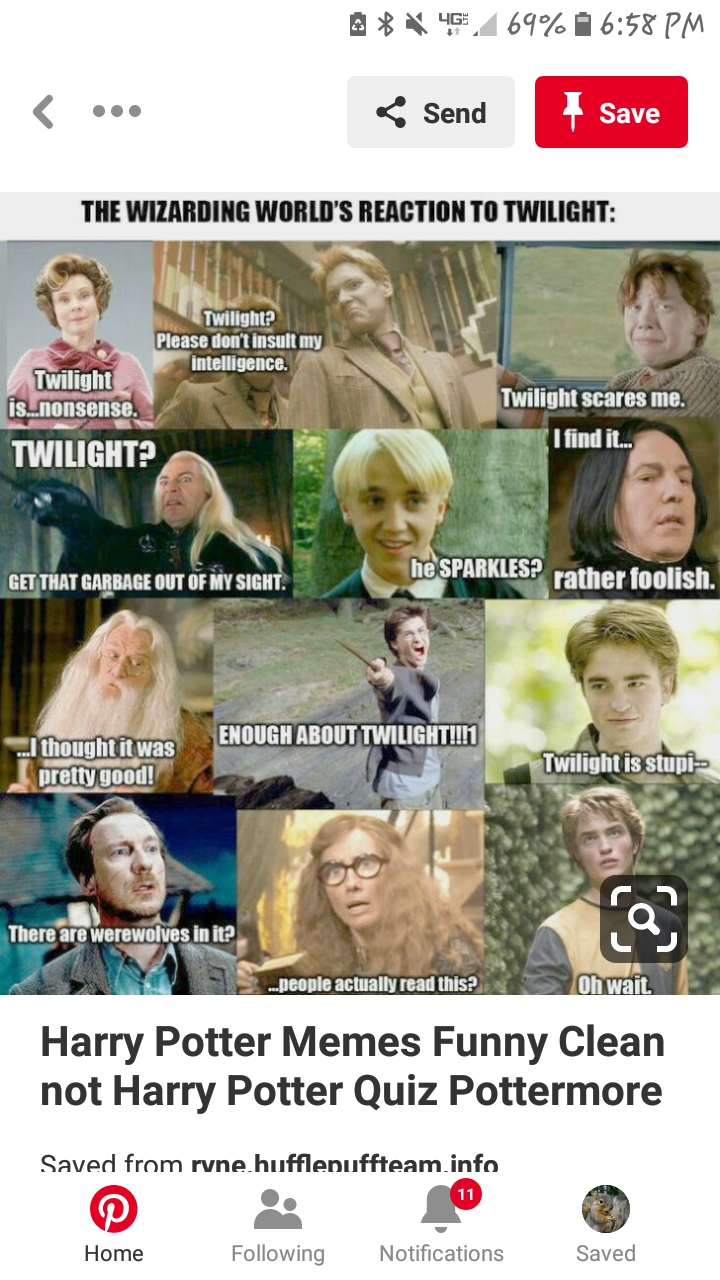 harry potter twilight funny