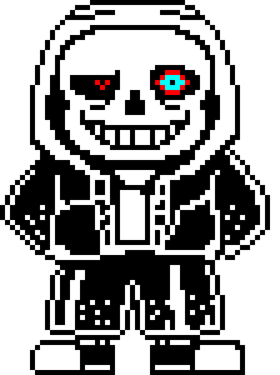 Pixilart - dust sans sprites by 65keL