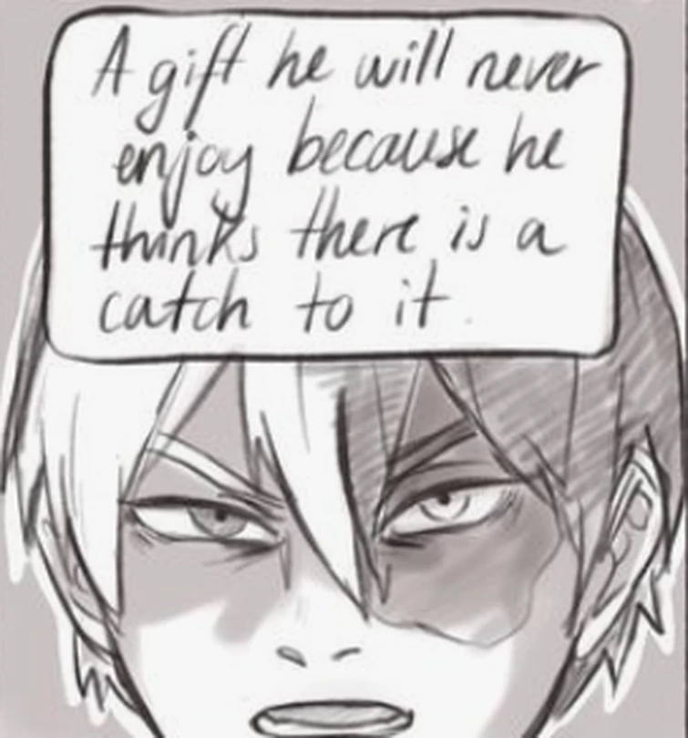 MHA ft Shoto Todoroki in "I Hate You Dad" Fandom