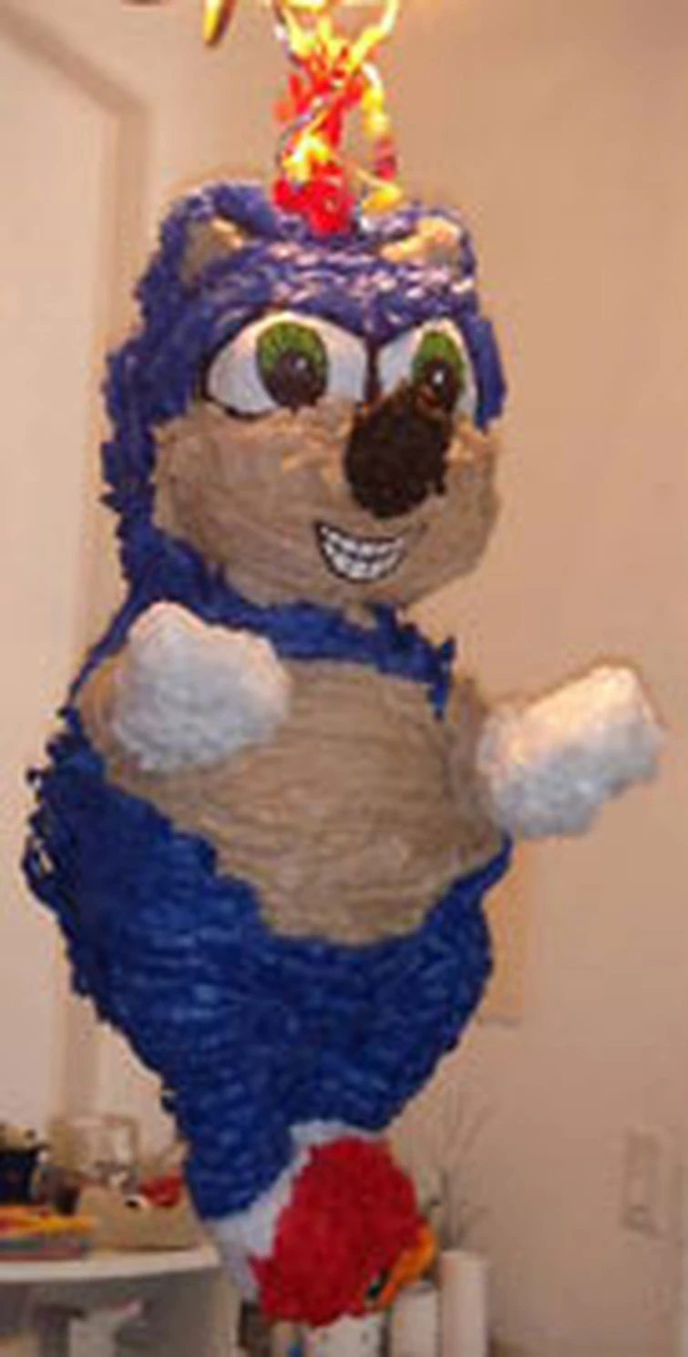 Unofficial/Bootleg(?) Sonic pinata Fandom