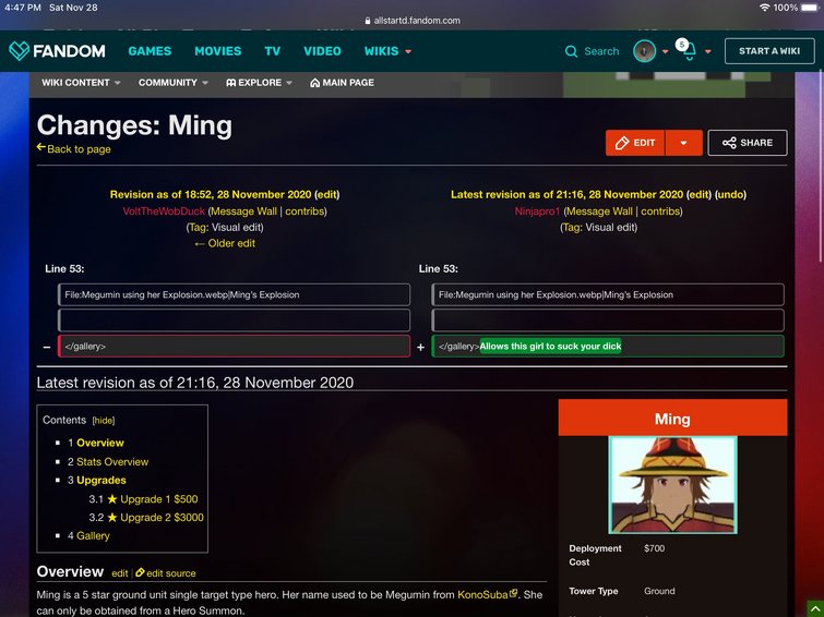 Mag (Bless) - Megumin, Roblox: All Star Tower Defense Wiki