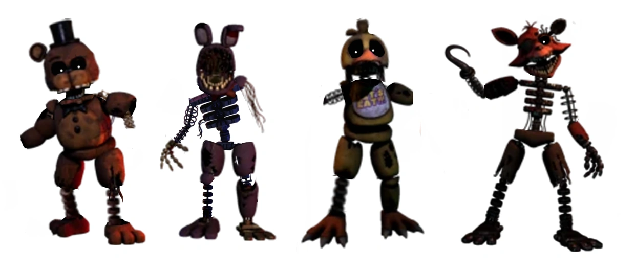 My fanamde ignited animatronics renders Fandom