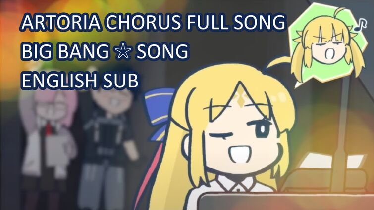 Artoria Chorus - Full Song (English Sub) - Big ☆ Bang Song