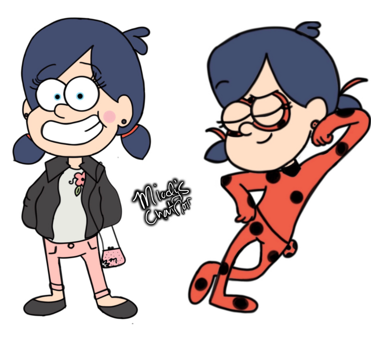 Marinette Ladybug In Gravity Falls Art Style Fandom