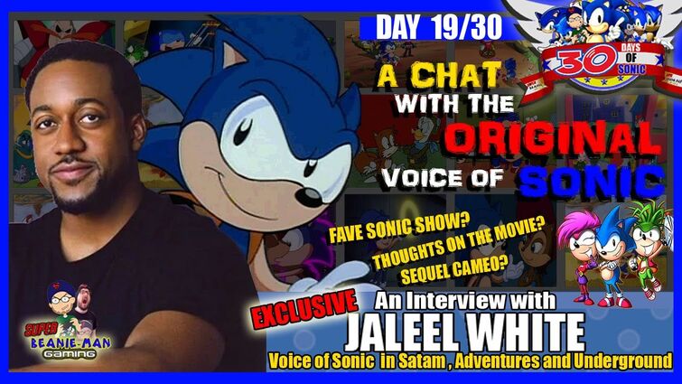 ✂️ Jaleel White says he liked Sonic Underground more than Satam and AOSTH!