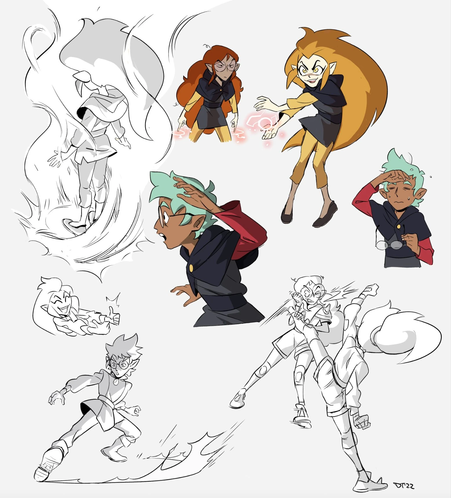 Love how Dana draws young Eda Fandom