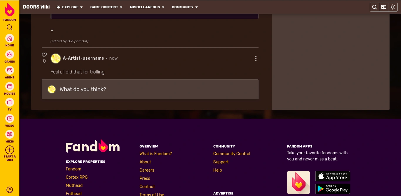 I'm logged out. But still can post? | Fandom