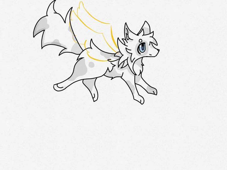 Unfinished Art Of One Of My Fanclans Cats Fandom