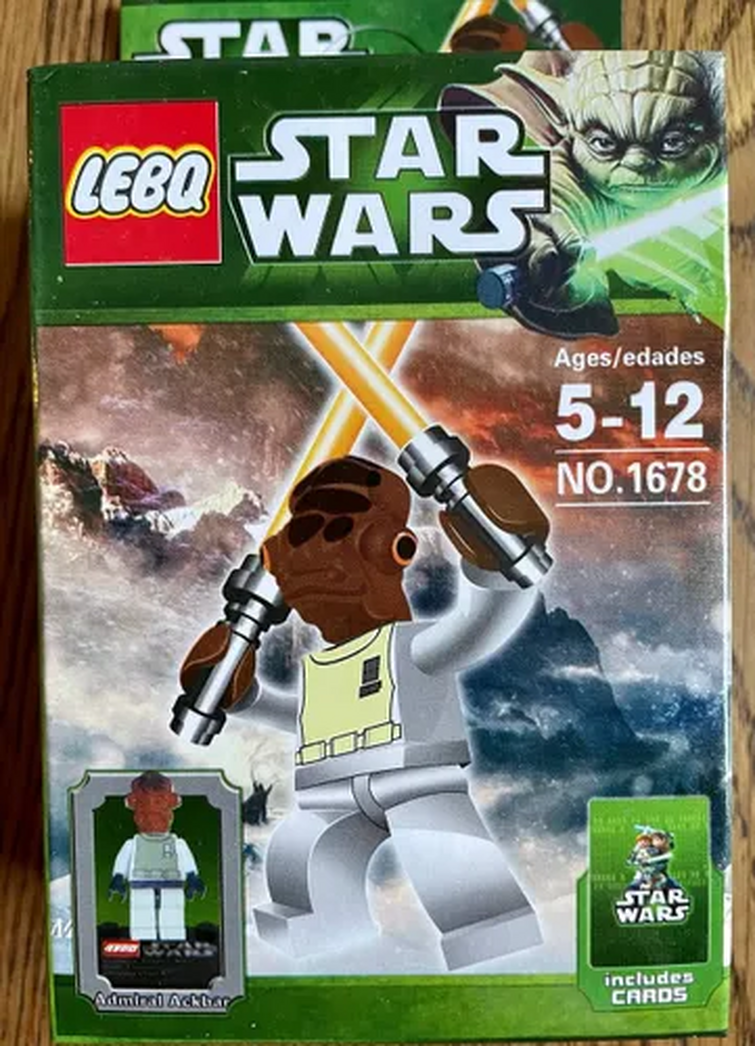 Fake 'Lepin' brand Lego arrived from China