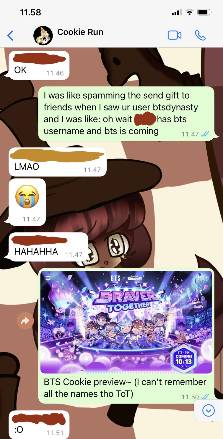 How does a BTS fan react to the update? proved Fandom