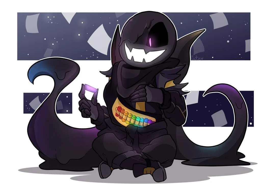 Картинки инк санс и найтмер санс