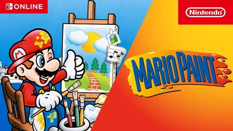 Mario Paint - Super NES – Nintendo Classics