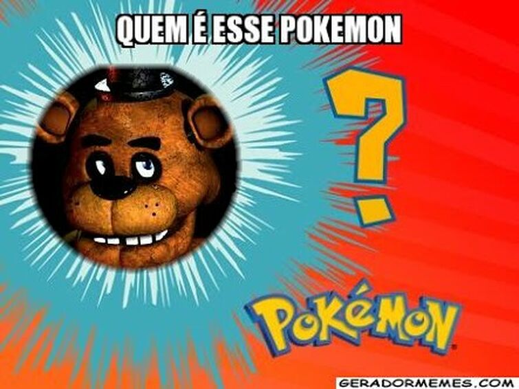 Quem será esse pokemon?