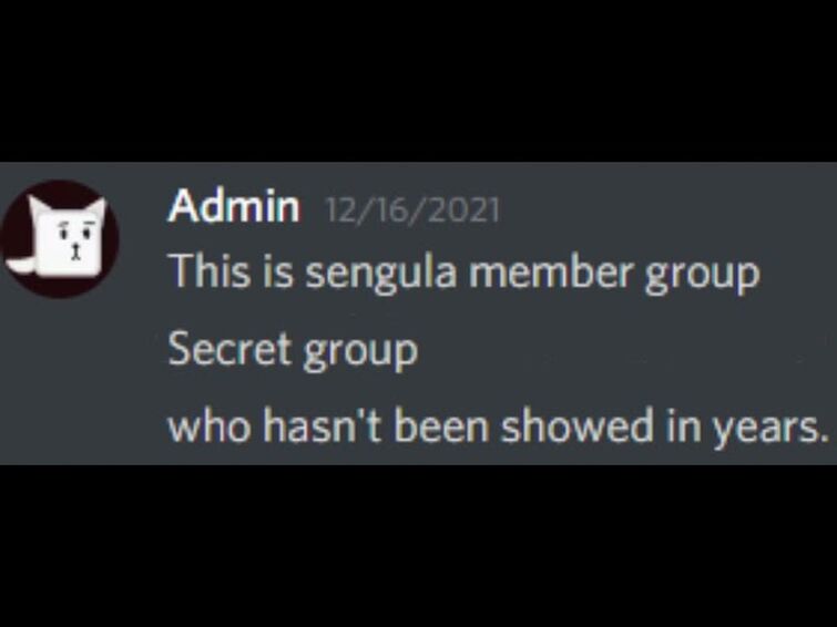 An important update about Sengula