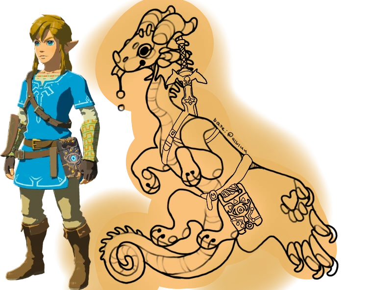 hehe Link as a dragon >) Fandom