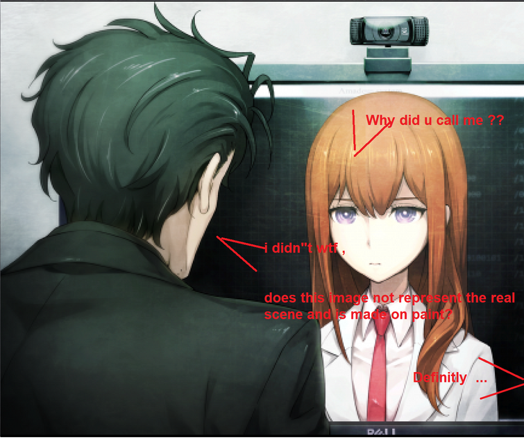 What happen to Okabe after and before the 8th episode in the alphaLine