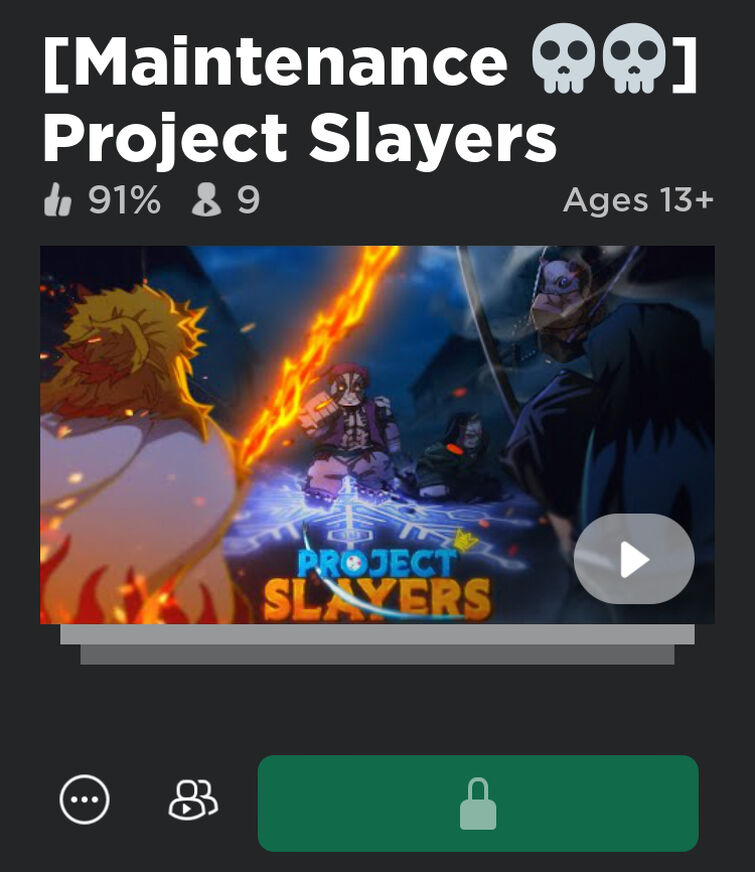 What Happened to Project Slayers? Why is the Game in Maintenance