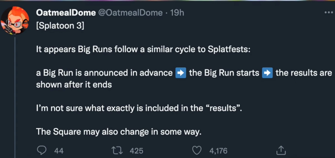 new big run details! Fandom