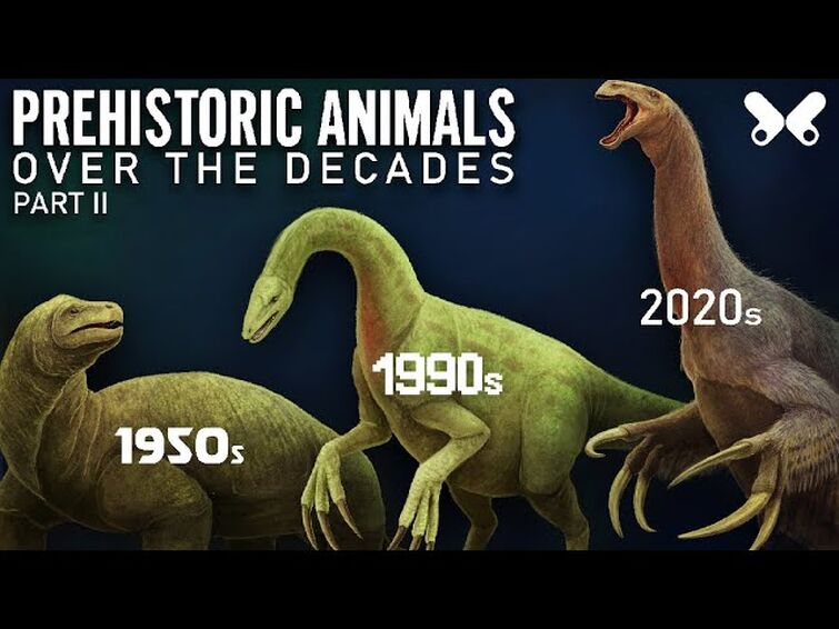 The Paleo Page - Deinocheirus then and now by Mario Lanzas