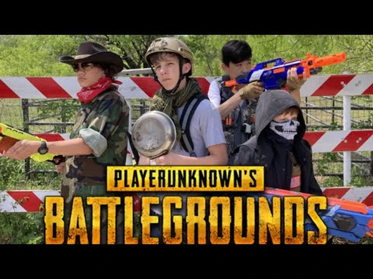 Nerf War PUBG Player Unknown’s Battlegrounds